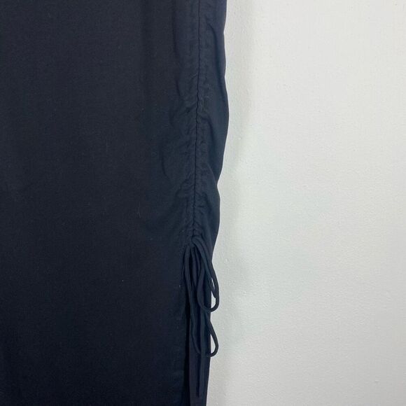 MODERN CITIZEN Side Ruched Jersey Dress Black Size Small EUC Q534 - Picture 2 of 7